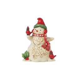 Snowman with Earmuffs Figurine  - Country N More Gifts