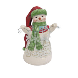 Snowman with Long Hat Figurine  - Country N More Gifts