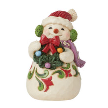 Mini Snowman Earmuffs Figurine