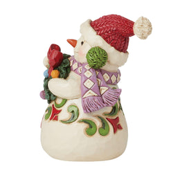 Mini Snowman Earmuffs Figurine  - Country N More Gifts