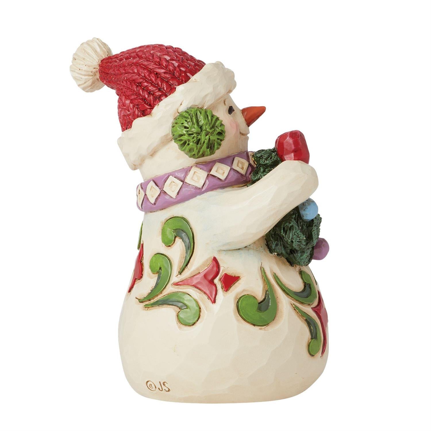 Mini Snowman Earmuffs Figurine  - Country N More Gifts