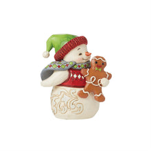 Mini Snowman Gingerbread Figurine