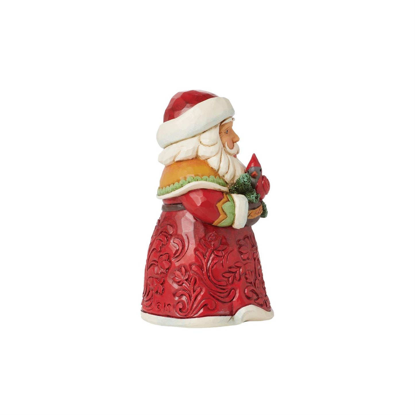 Mini Santa with Cardinal  - Country N More Gifts