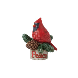 Pint Cardinal with Peace Figurine  - Country N More Gifts