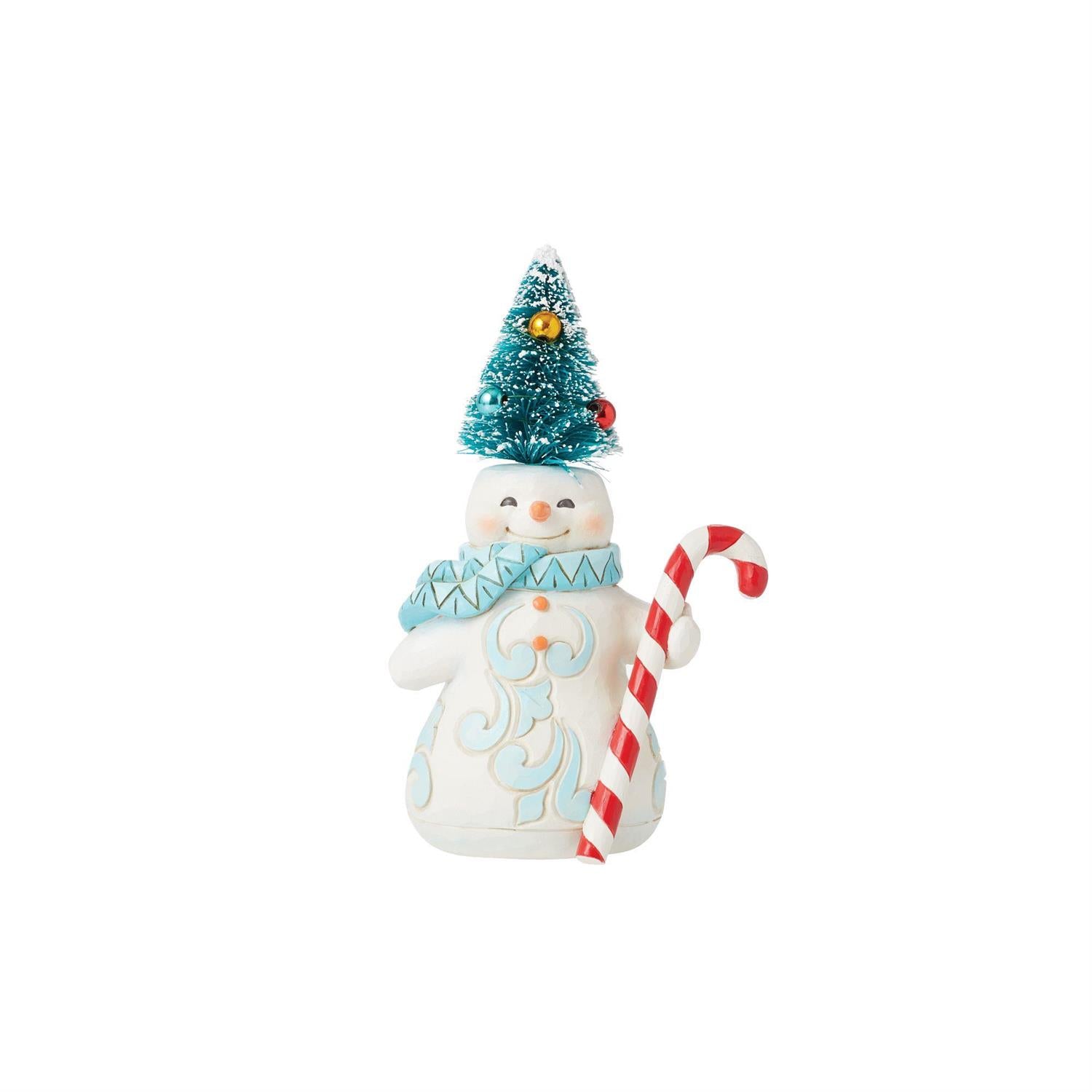 Pint Snowman Sisal Hat Figurine  - Country N More Gifts
