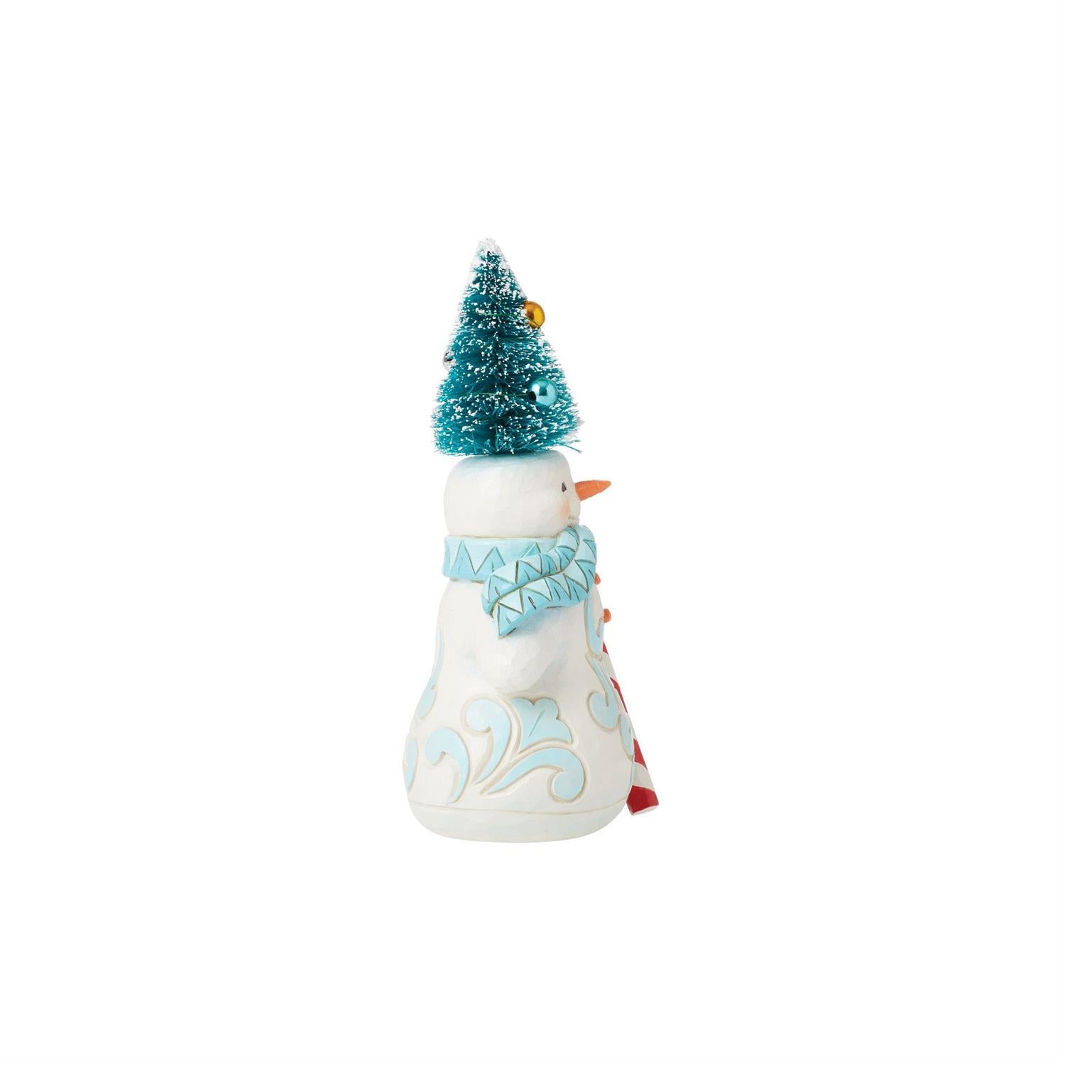 Pint Snowman Sisal Hat Figurine  - Country N More Gifts