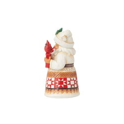 Pint Santa with JOY Sign Figurine  - Country N More Gifts
