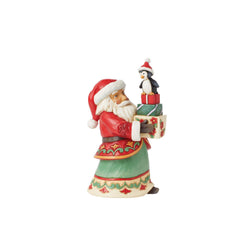 Pint Santa with Presents Figurine  - Country N More Gifts