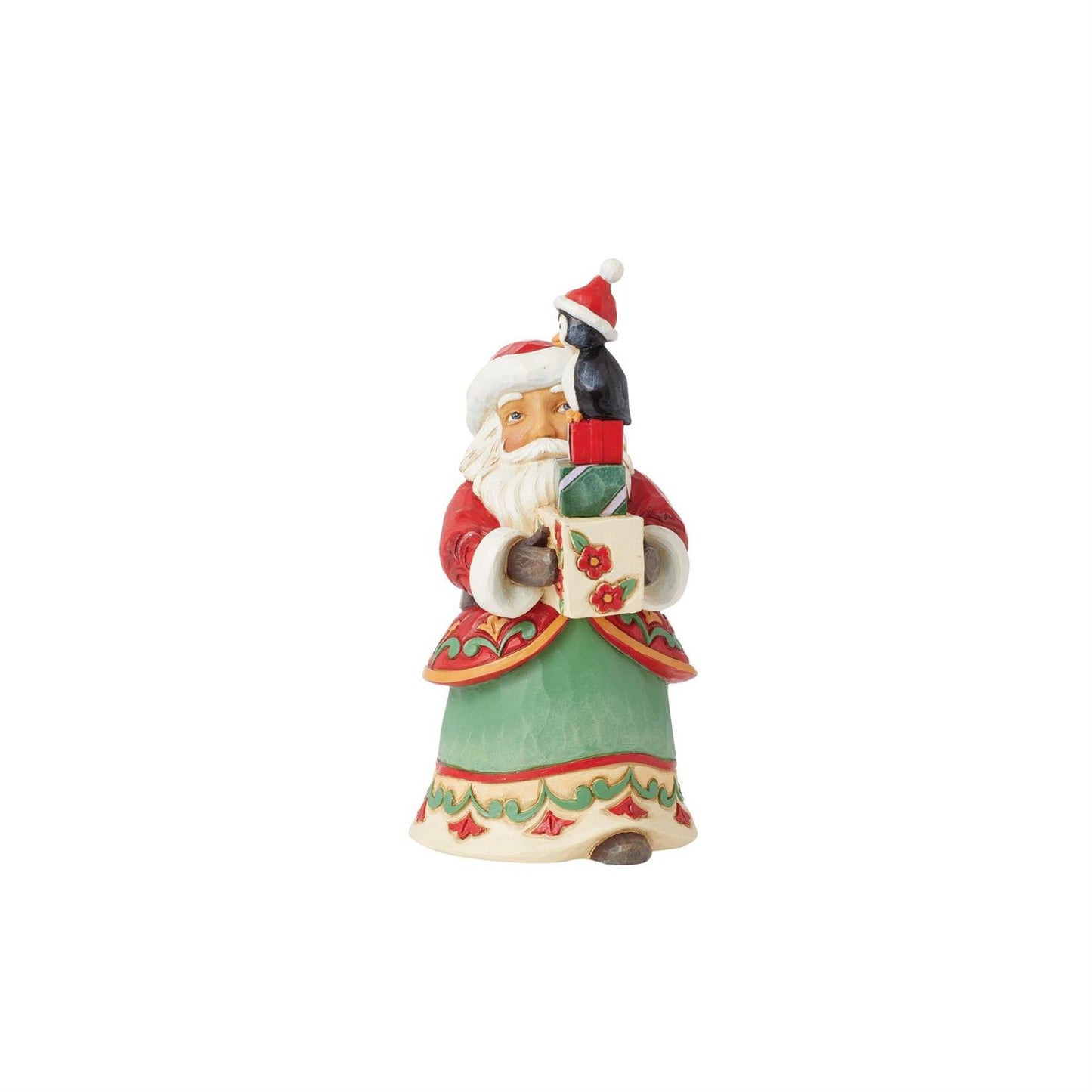 Pint Santa with Presents Figurine  - Country N More Gifts