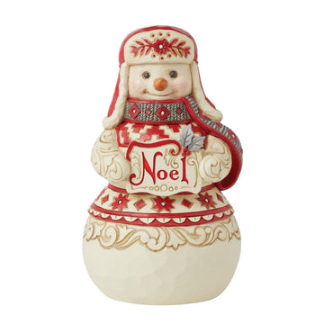 Nordic Noel Snowman Noel Sign  - Country N More Gifts