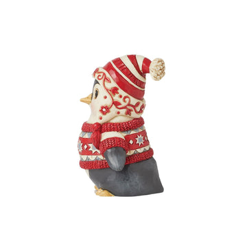 Nordic Noel Penguin in Sweater  - Country N More Gifts