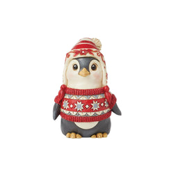 Nordic Noel Penguin in Sweater  - Country N More Gifts