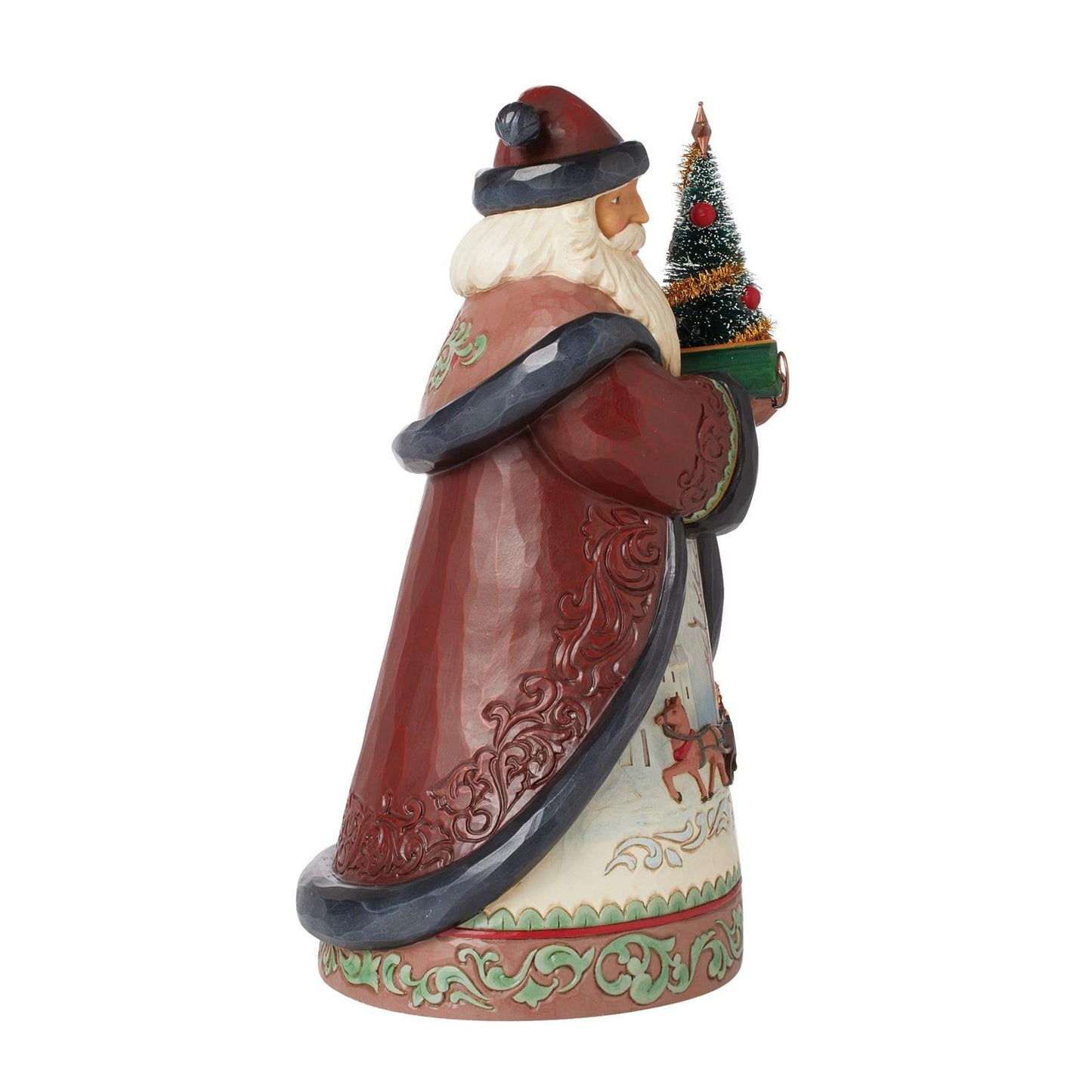 FBA - Holiday Manor Santa Sled Figurine - Country N More Gifts