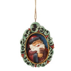 Holiday Manor Santa Ornament  - Country N More Gifts