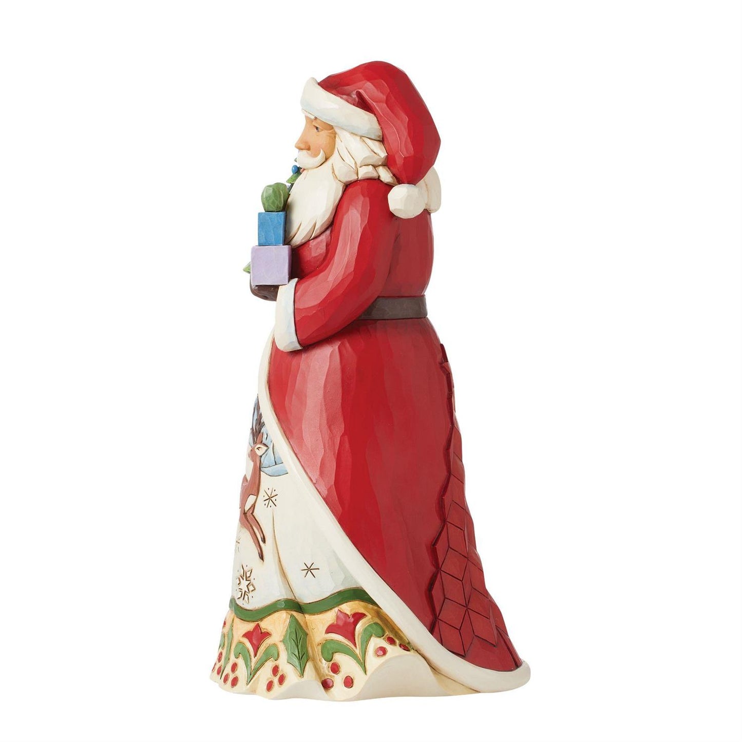 Santa Vintage LED Tree Figurine  - Country N More Gifts