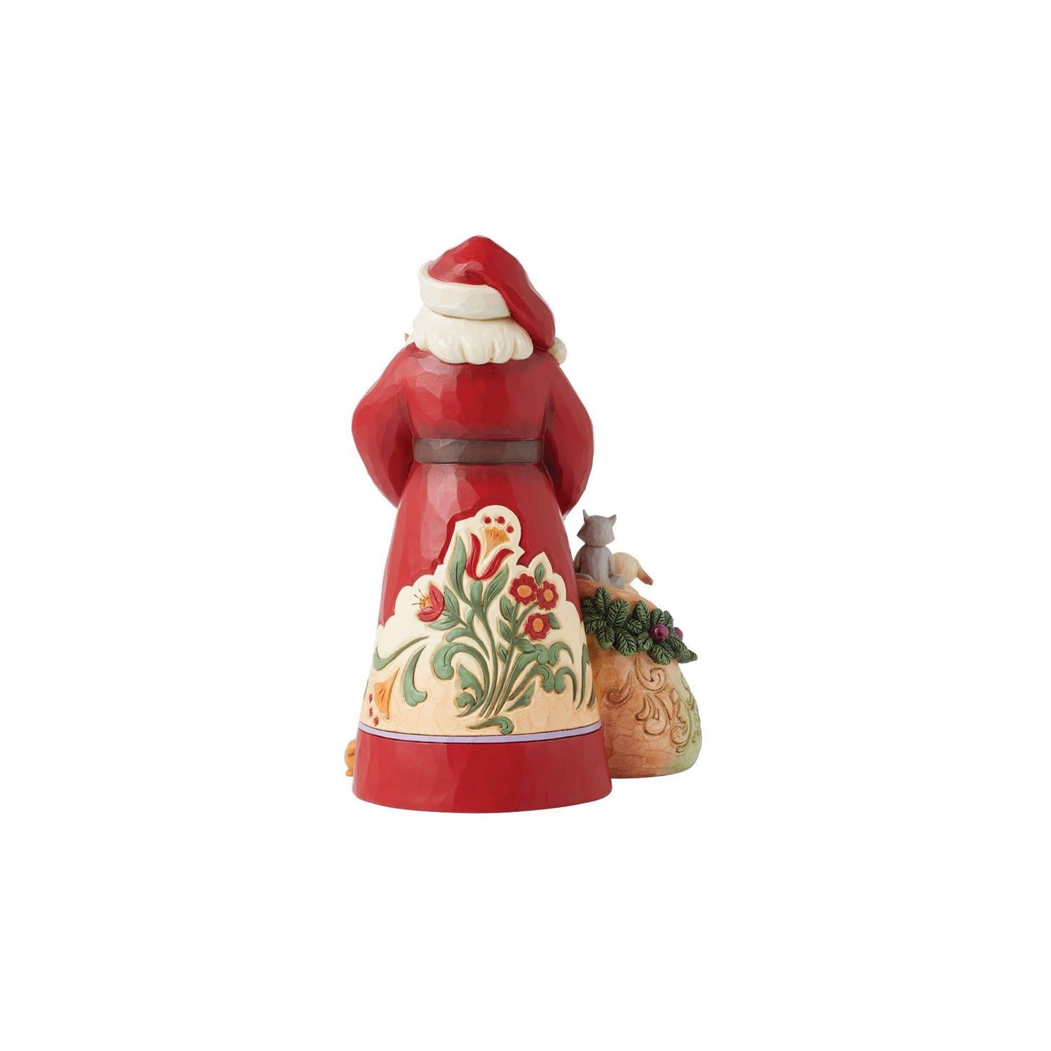 Santa with Pets Figurine  - Country N More Gifts