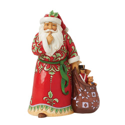Shush Santa Figurine  - Country N More Gifts