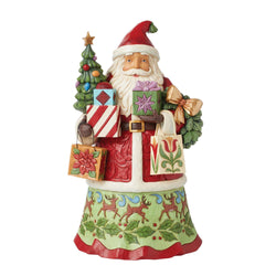 Santa with Gifts Bags Figurine  - Country N More Gifts