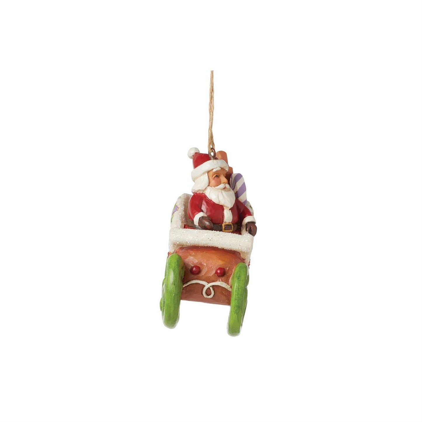 Gingerbread Christmas Sleigh Ornament  - Country N More Gifts