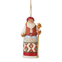 Santa Around World Turkey Ornament  - Country N More Gifts