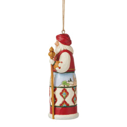 Santa Around World Turkey Ornament  - Country N More Gifts