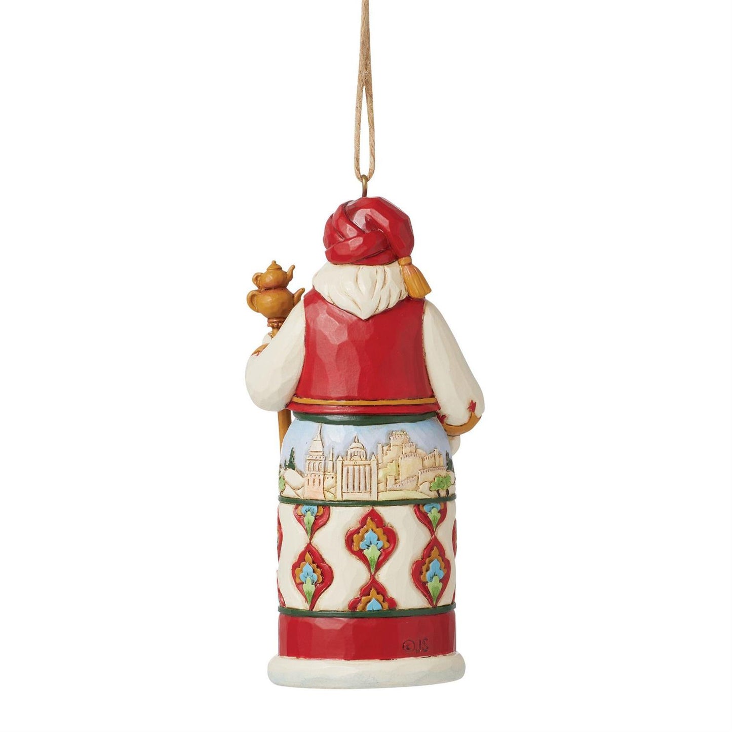 Santa Around World Turkey Ornament  - Country N More Gifts