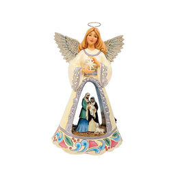 Nativity Angel LED Open Scene - Country N More Gifts
