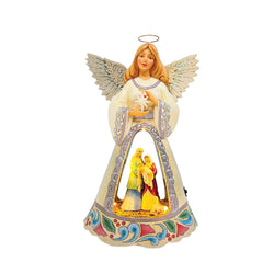 Nativity Angel LED Open Scene - Country N More Gifts