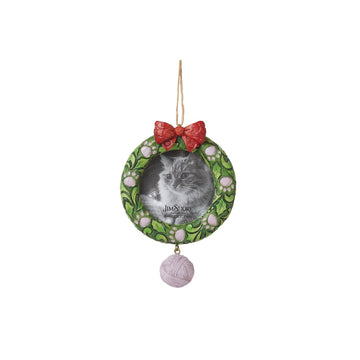 Cat Pet Wreath Frame Ornament  - Country N More Gifts