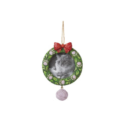 Cat Pet Wreath Frame Ornament  - Country N More Gifts