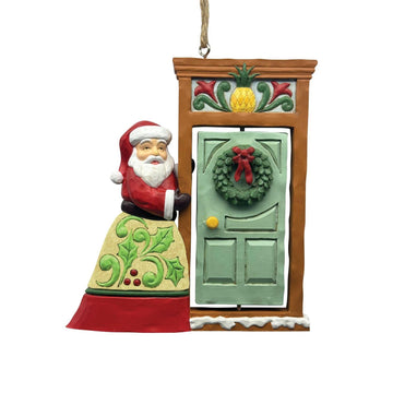 Promo Santa Standing Door Ornament  - Country N More Gifts