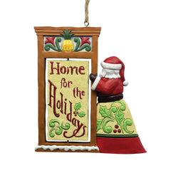 Promo Santa Standing Door Ornament  - Country N More Gifts