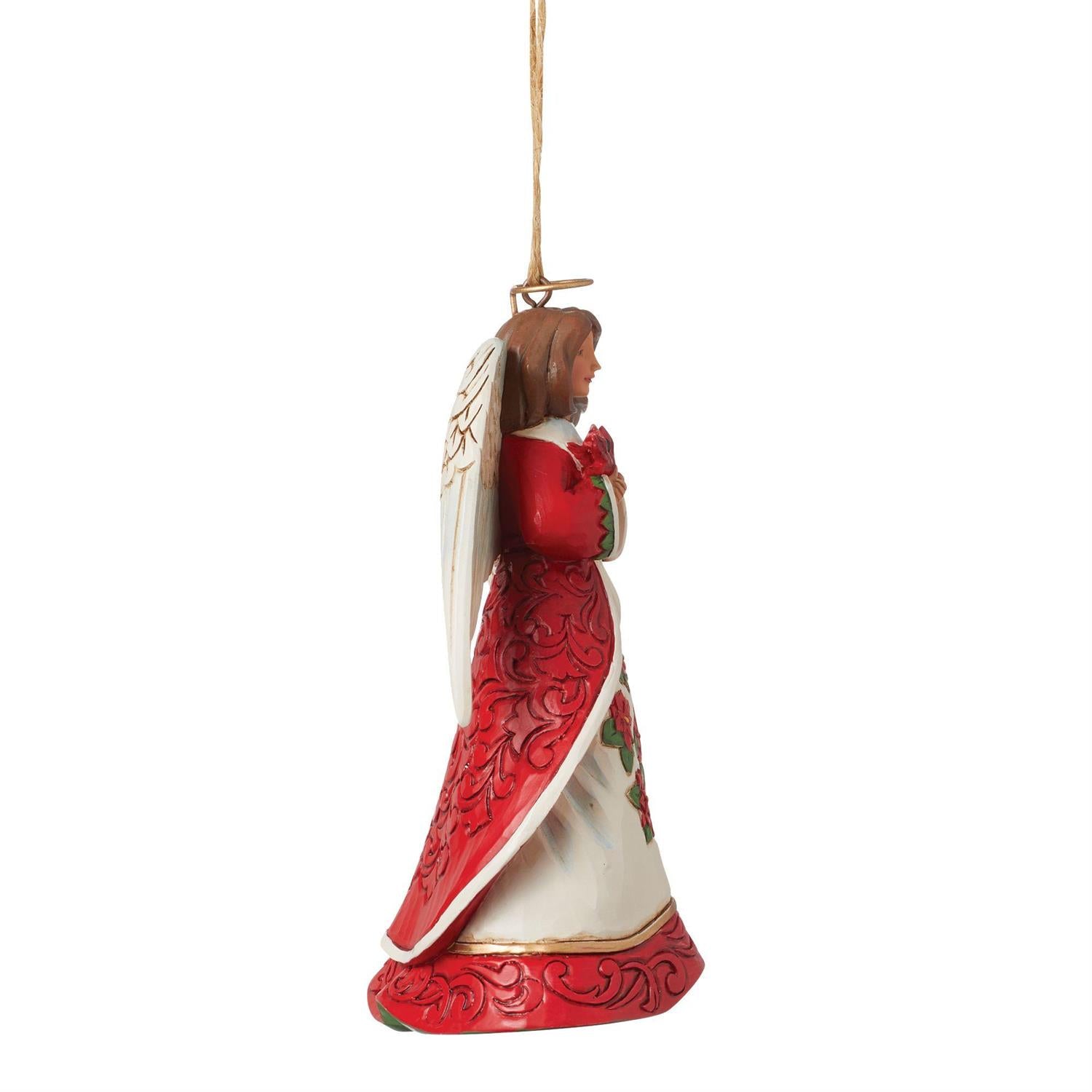 Angel with Cardinals Ornament  - Country N More Gifts