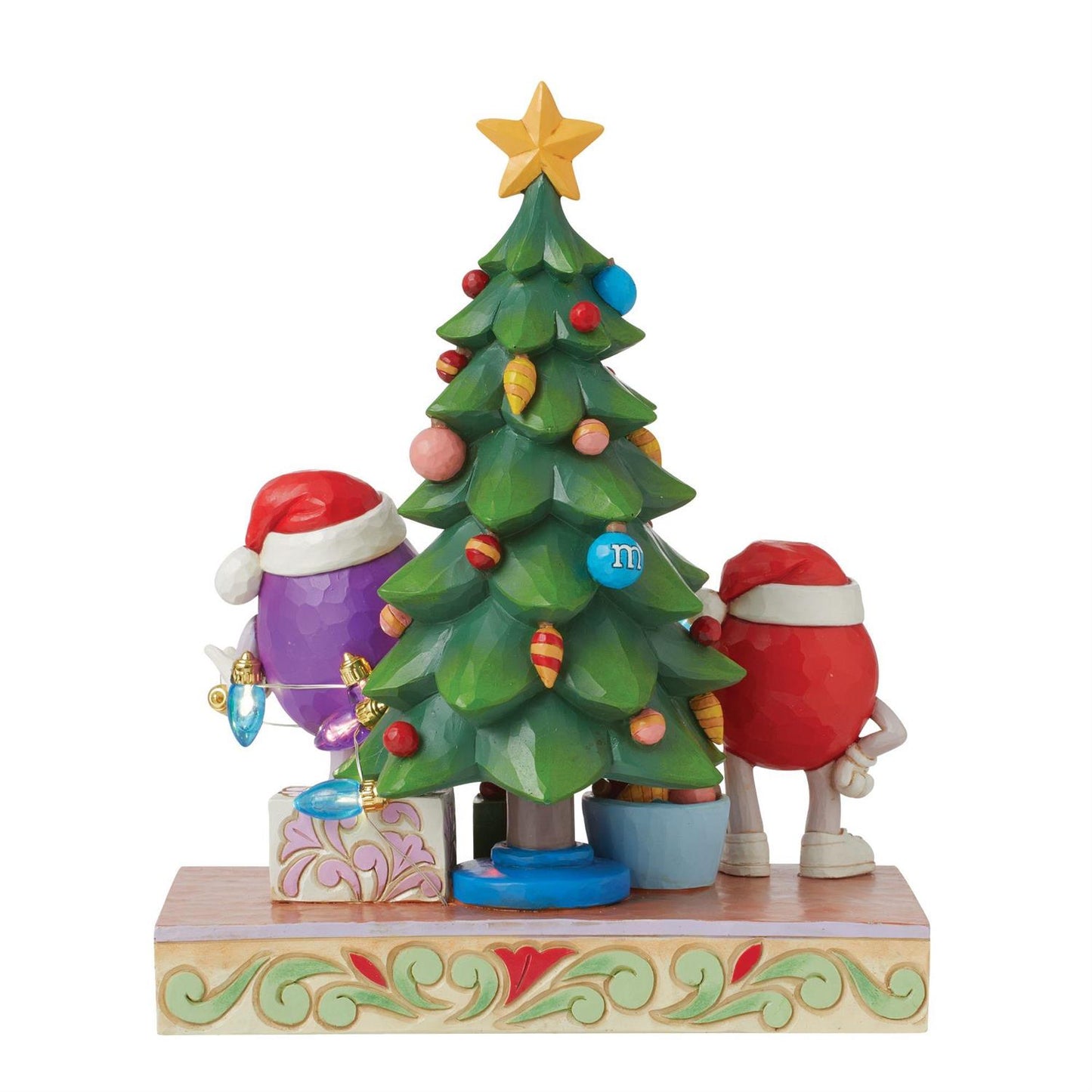 M&M'S Purple/Red Character Tree  - Country N More Gifts