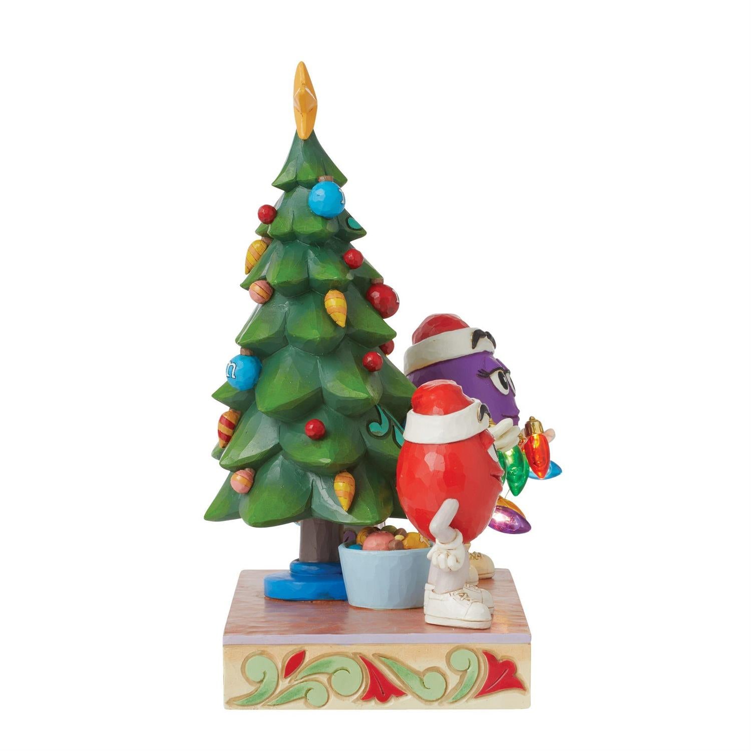 M&M'S Purple/Red Character Tree  - Country N More Gifts