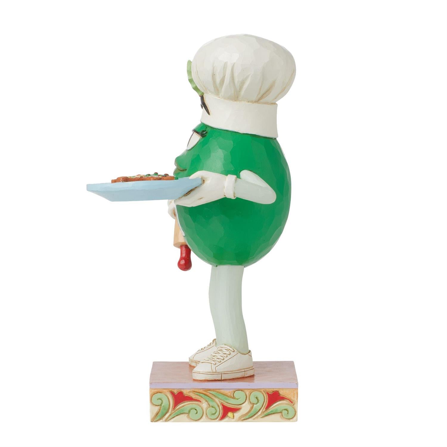 Indulge in Sweet Treats with M&M'S Green Character with Cookies