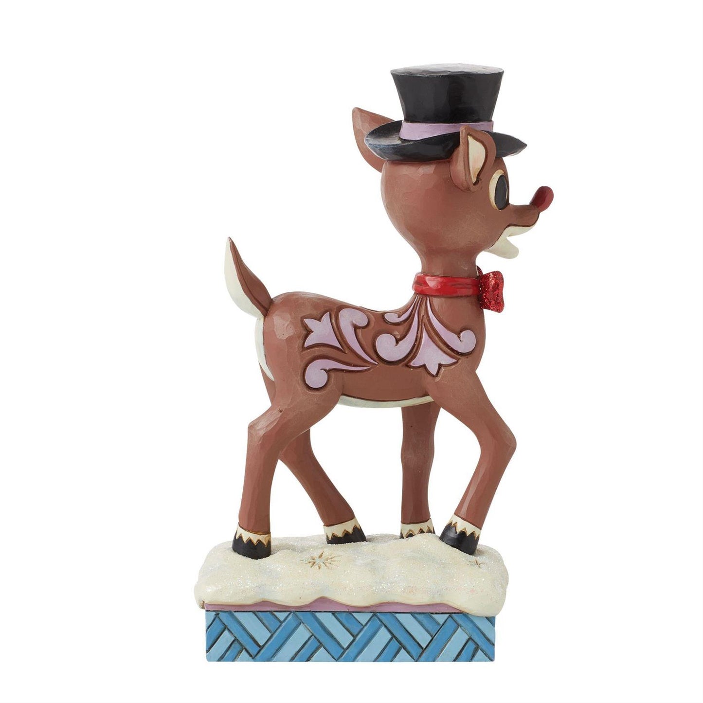 Rudolph in Top Hat & Bowtie  - Country N More Gifts