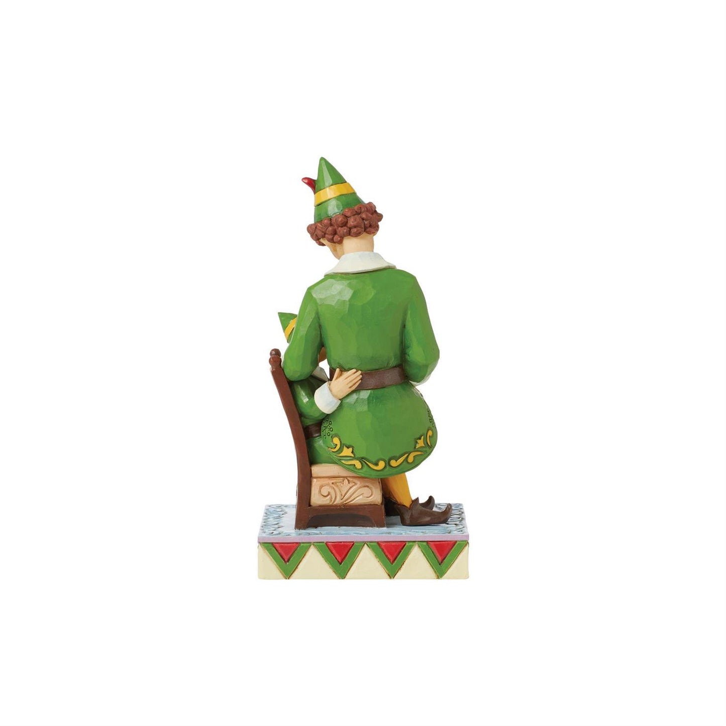 Buddy Elf Sitting on Papa Elf  - Country N More Gifts