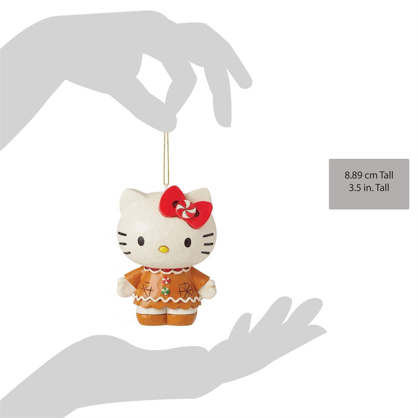 Hello Kitty Gingerbread Hanging Ornament  - Country N More Gifts