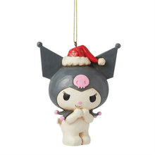 Kuromi in Santa Hat Hanging Ornament