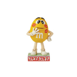 Is There Something on My Face? - M&M'S Yellow Character Kiss Mark  - Country N More Gifts