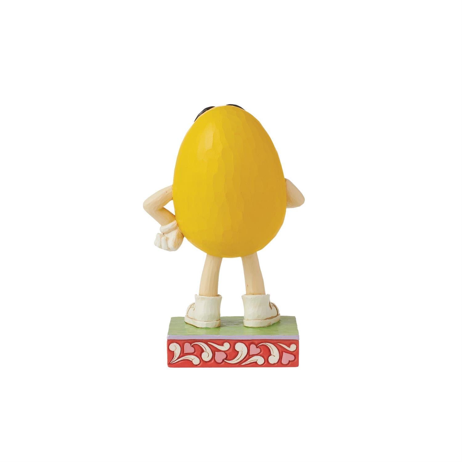 Is There Something on My Face? - M&M'S Yellow Character Kiss Mark  - Country N More Gifts