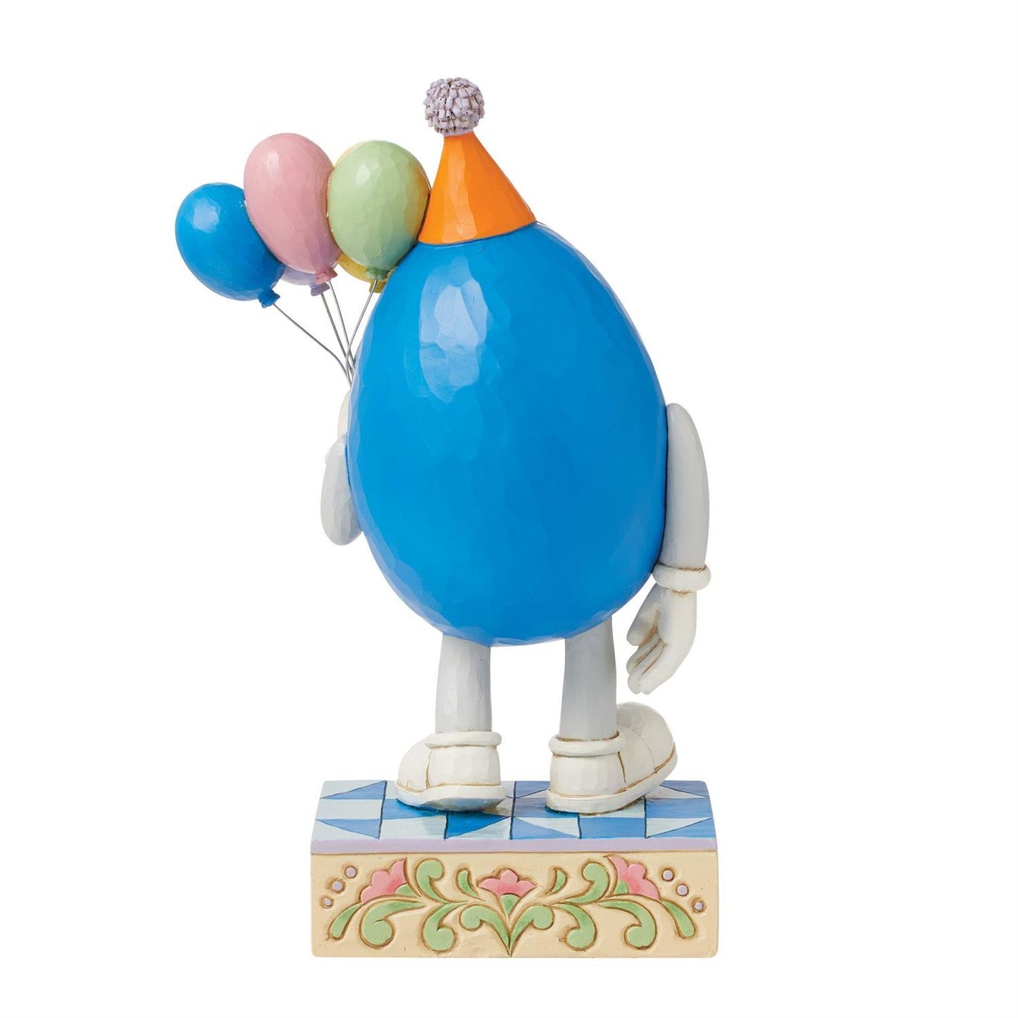 Who's Ready to Celebrate? - M&M'S Blue Character with Balloons  - Country N More Gifts