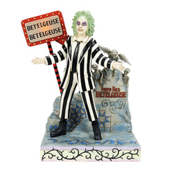 Here Comes Johnny!! - Beetlejuice LED Sign And Gravestone  - Country N More Gifts