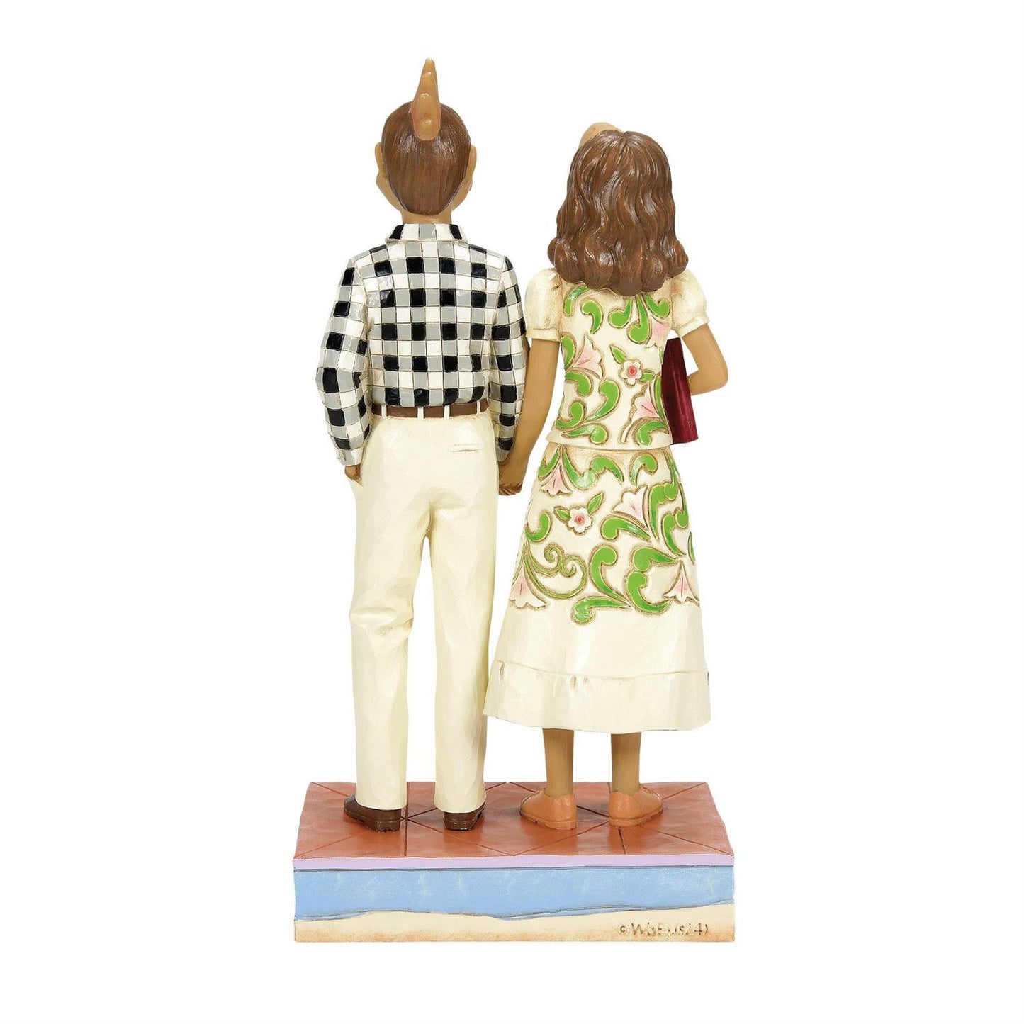 Honey, We're Dead - Adam And Barbara Scary Masks  - Country N More Gifts