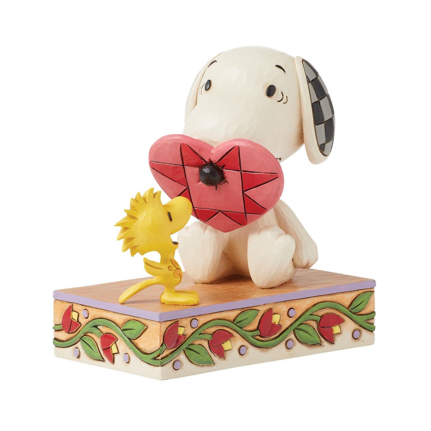 Love & Laughter - Snoopy with Nose Through Heart  - Country N More Gifts