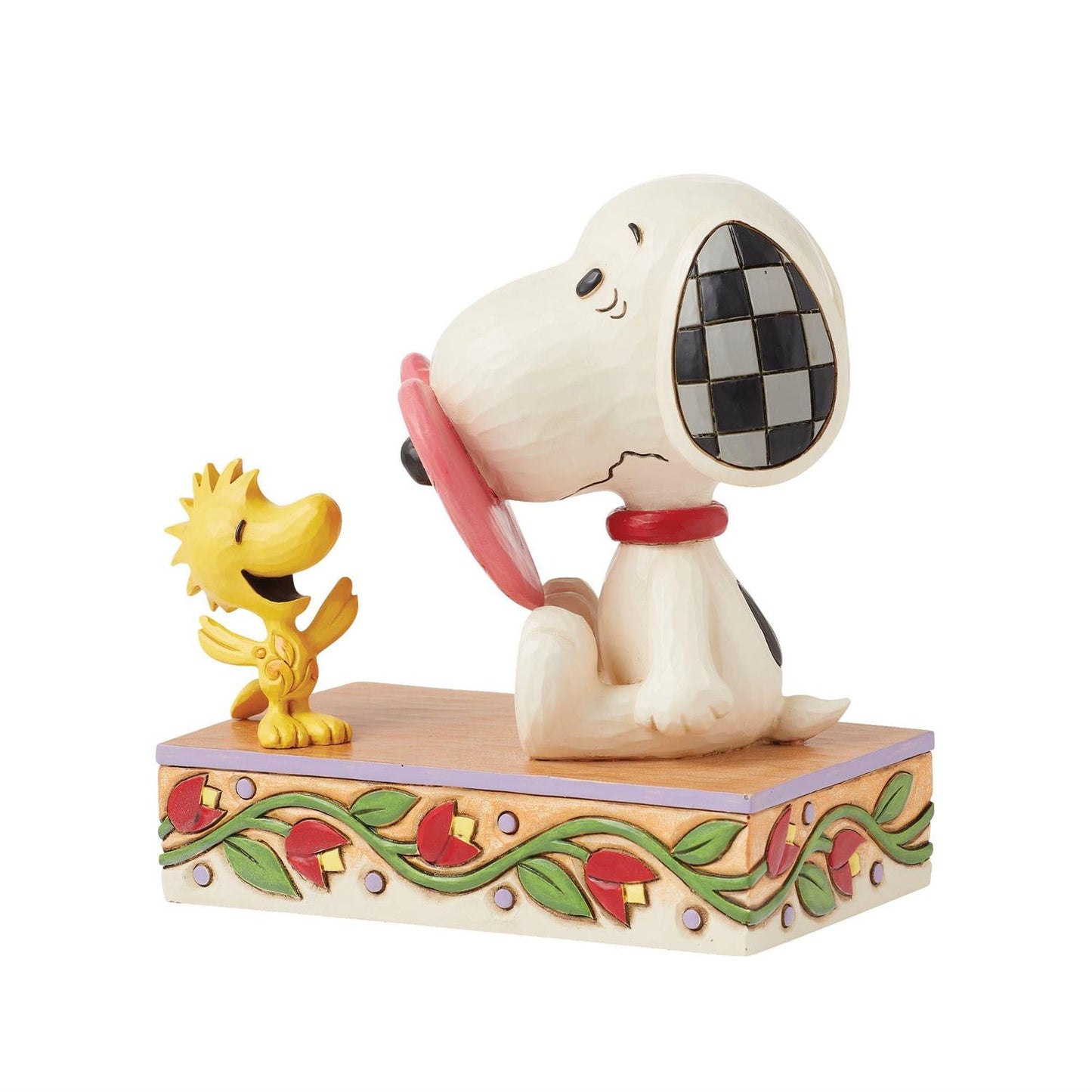Love & Laughter - Snoopy with Nose Through Heart  - Country N More Gifts