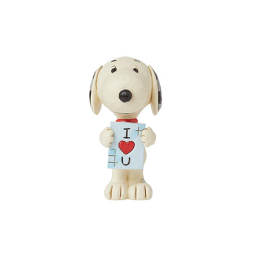 Snoopy with Love Sign Mini  - Country N More Gifts