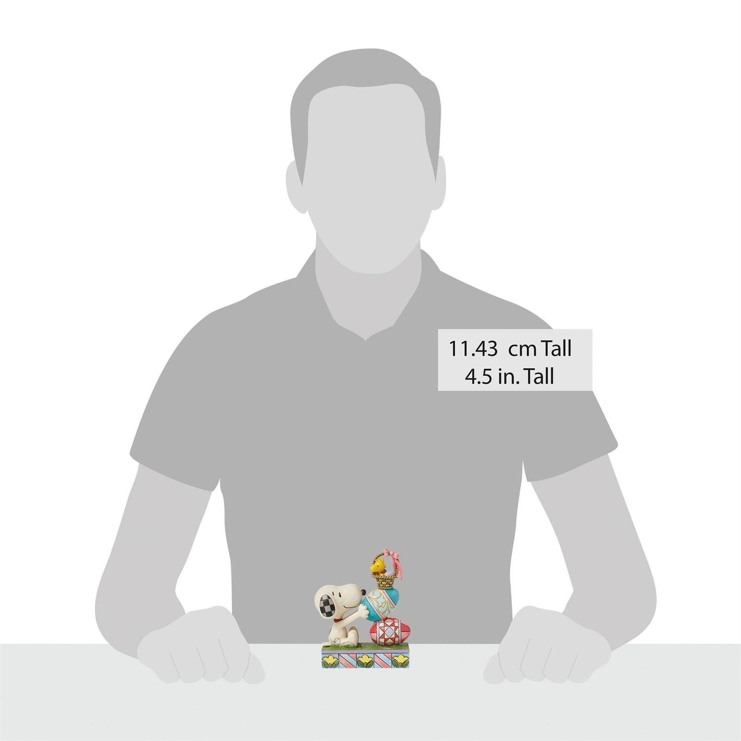 FBA - Eggcellent Tower - Snoopy & Woodstock Stacked Egg - Country N More Gifts