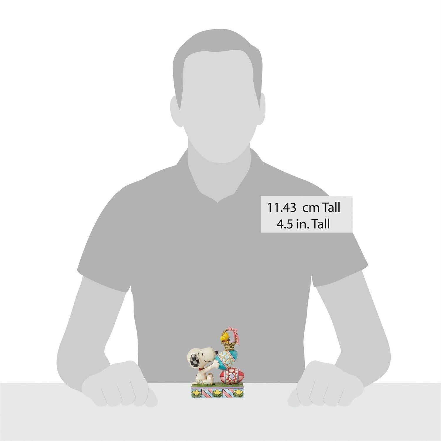 FBA - Eggcellent Tower - Snoopy & Woodstock Stacked Egg - Country N More Gifts